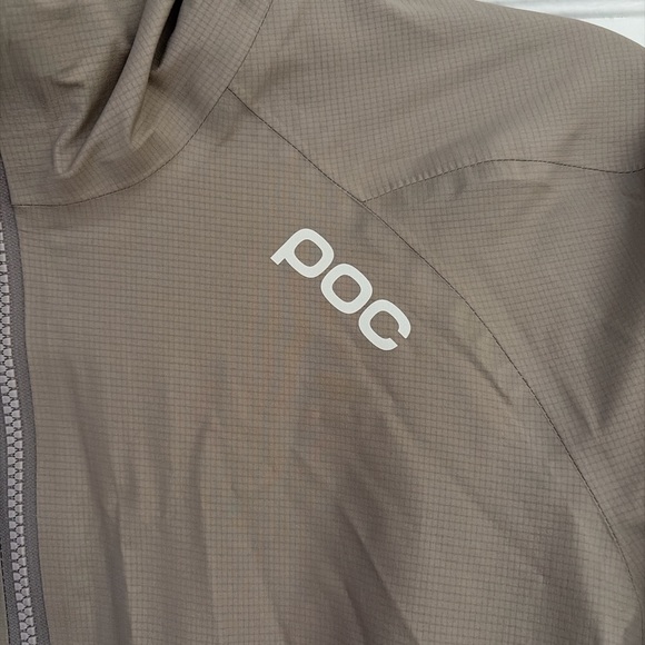 POC tan/light brown Signal cycling jacket with hood - Picture 2 of 9